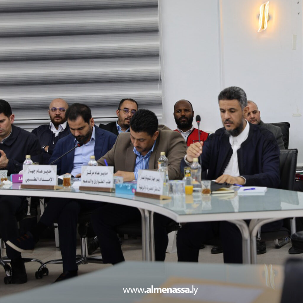 Extra 21.jpg11 21 وزير الصحة يجتمع مع مديري الخدمات الصحية ببلديات الزاوية