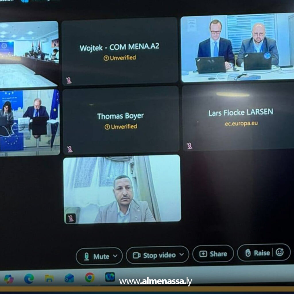 Extra 3 الخارجية تبحث مع بعثة الاتحاد الأوروبي خطة عمل ميثاق المتوسط الجديد