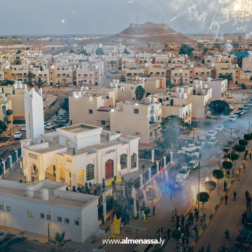 Extra 62.jpg1 62 افتتاح مسجد عائشة أم المؤمنين بحي الكرامة في سبها بدعم صندوق التنمية وإعادة إعمار ليبيا