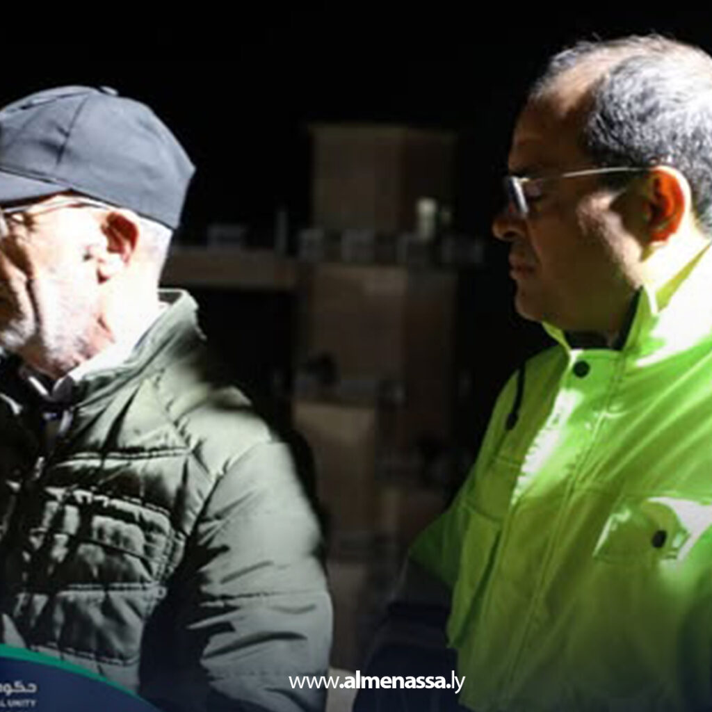 Extra 75 وزيرا الموارد المائية والحكم المحلي يتابعان الأوضاع في سد وادي المجينين