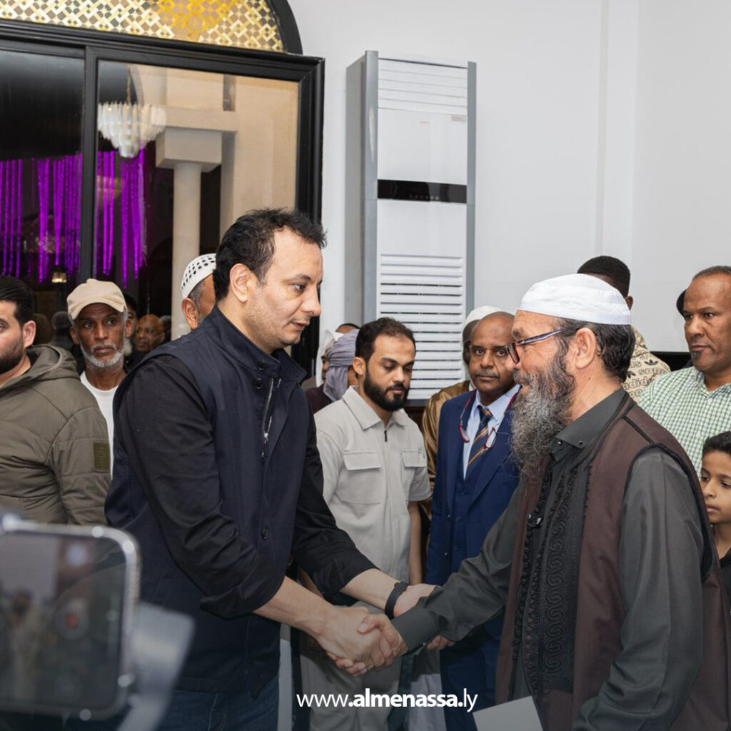 Extra .jpg1111 افتتاح مسجد عائشة أم المؤمنين بحي الكرامة في سبها بدعم صندوق التنمية وإعادة إعمار ليبيا