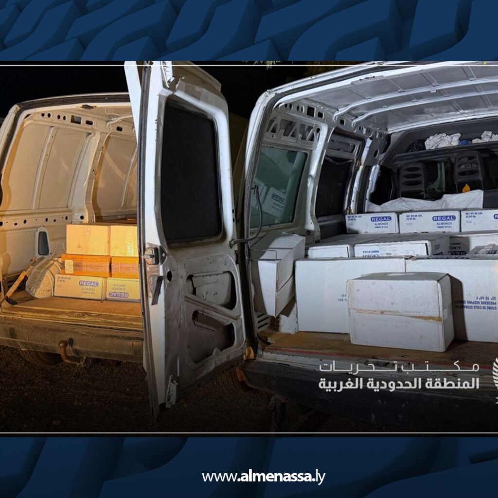 Extra .jpg9 ضبط 12 مركبة أجنبية محمّلة ببضائع معدّة للتهريب في معبر رأس جدير وإحالة المتورطين للتحقيق