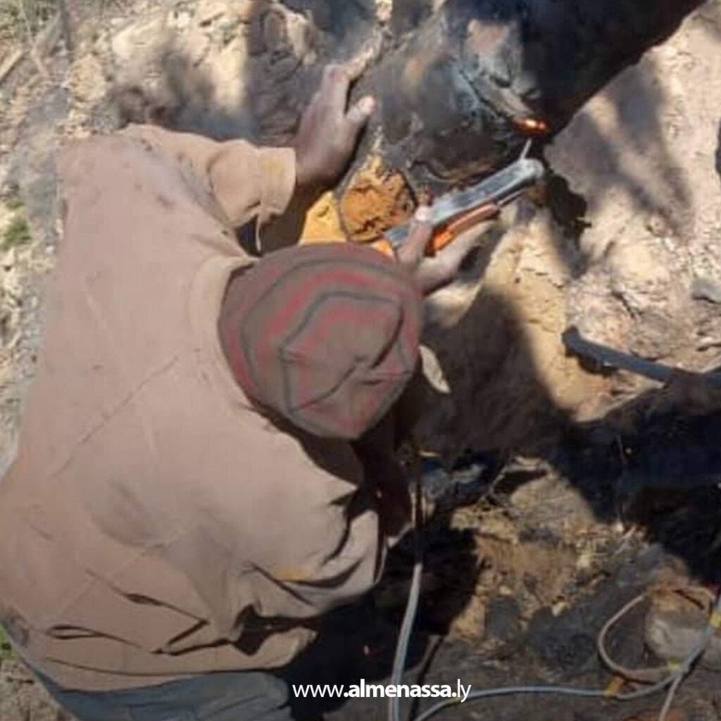 extra Recovered 14.jpg2 14 الشركة العامة للمياه والصرف الصحي تواصل أعمال الصيانة في صبراتة والزاوية وجادو