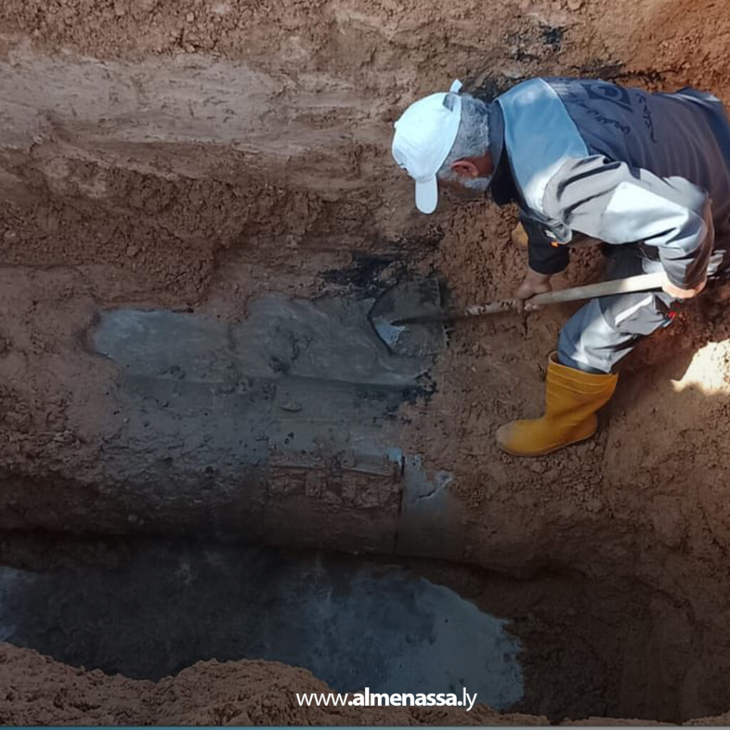 extra Recovered 15.jpg3 15 الشركة العامة للمياه والصرف الصحي تواصل أعمال الصيانة في صبراتة والزاوية وجادو