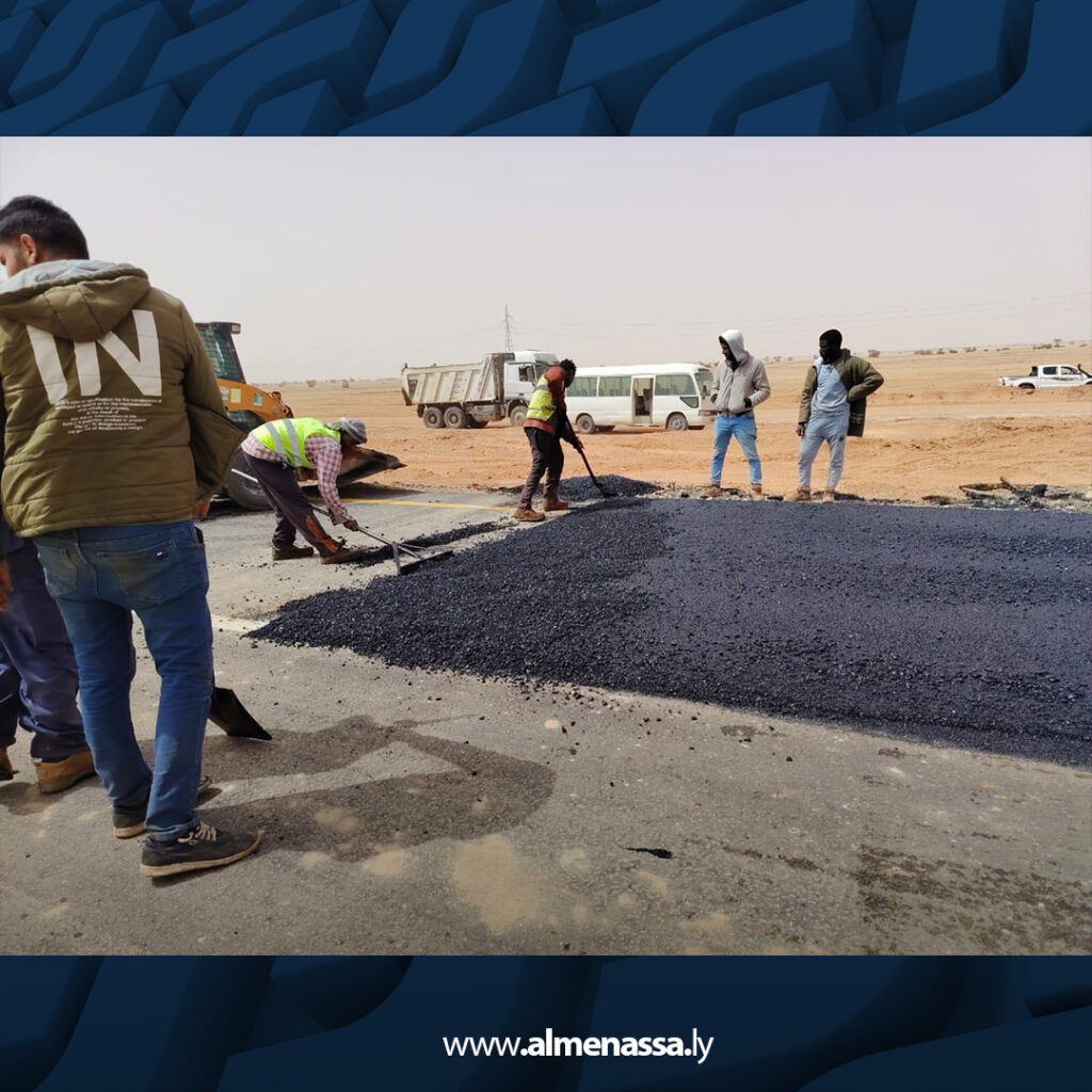 extra Recovered 31 الانتهاء من ربط القطاع الثاني بالثالث في مشروع طريق أوباري–غات وافتتاح الطريق قريبا