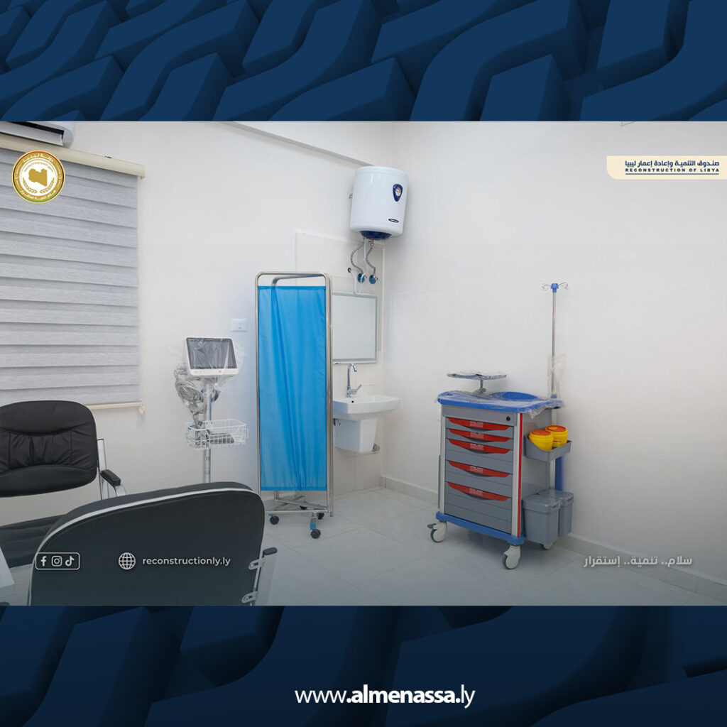 extra Recovered 37.jpg3 37 مدير عام صندوق التنمية يفتتح العيادات المجمعة النموذجية في سبها بعد استكمال صيانتها