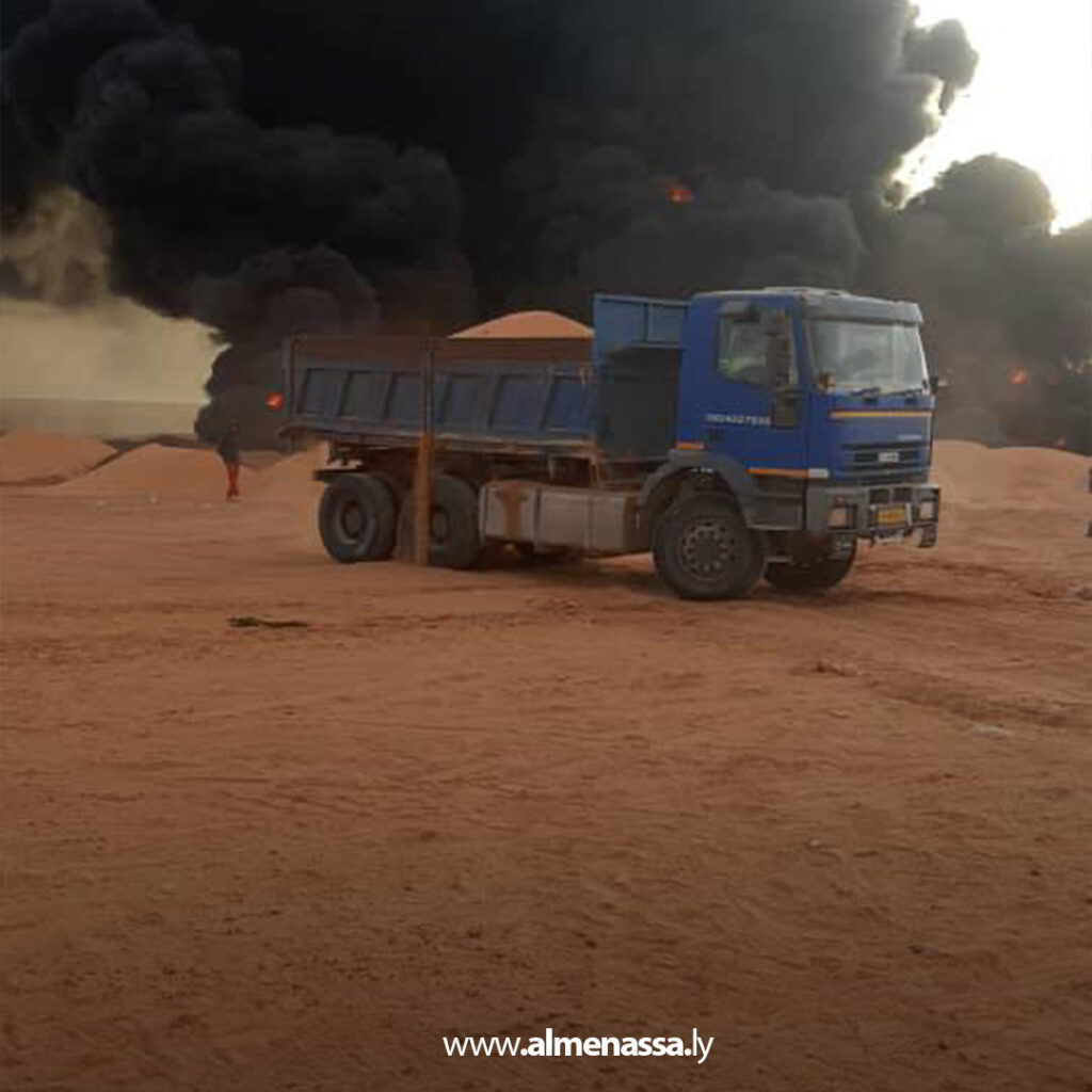 extra Recovered 4.jpg11 4 السلامة الوطنية: انطلاق المرحلة الثانية لإخماد حريق خط الشرارة