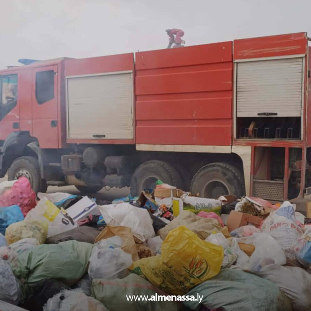 extra Recovered Recovered 2 السيطرة على حريقين في الأصابعة وطرابلس دون خسائر كبيرة