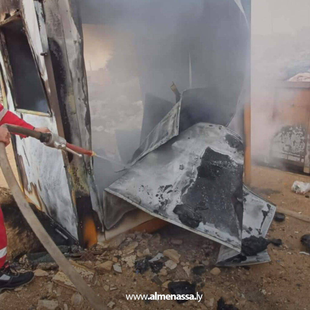 extra Recovered Recovered.jpg1 السيطرة على حريقين في الأصابعة وطرابلس دون خسائر كبيرة