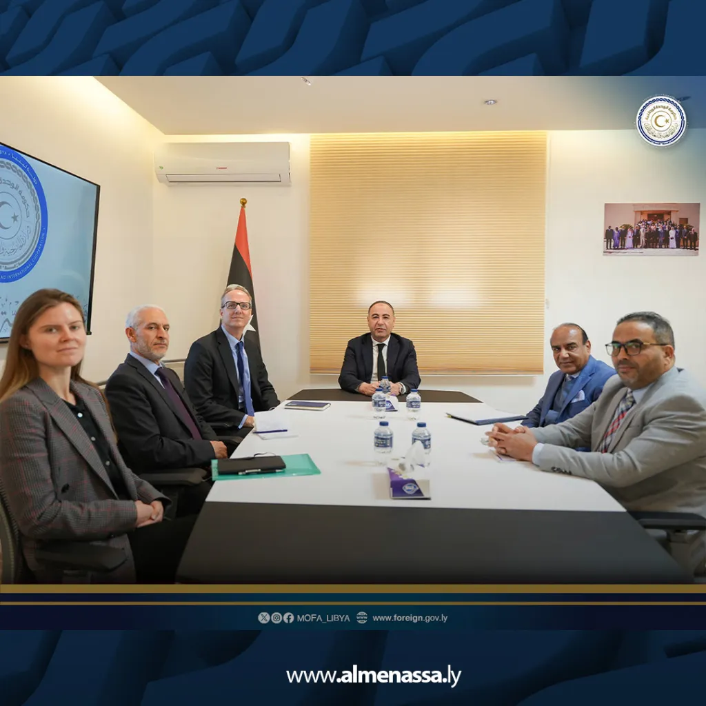 image 38 Al-Baour Discusses Activating Joint Committees and with British Ambassador