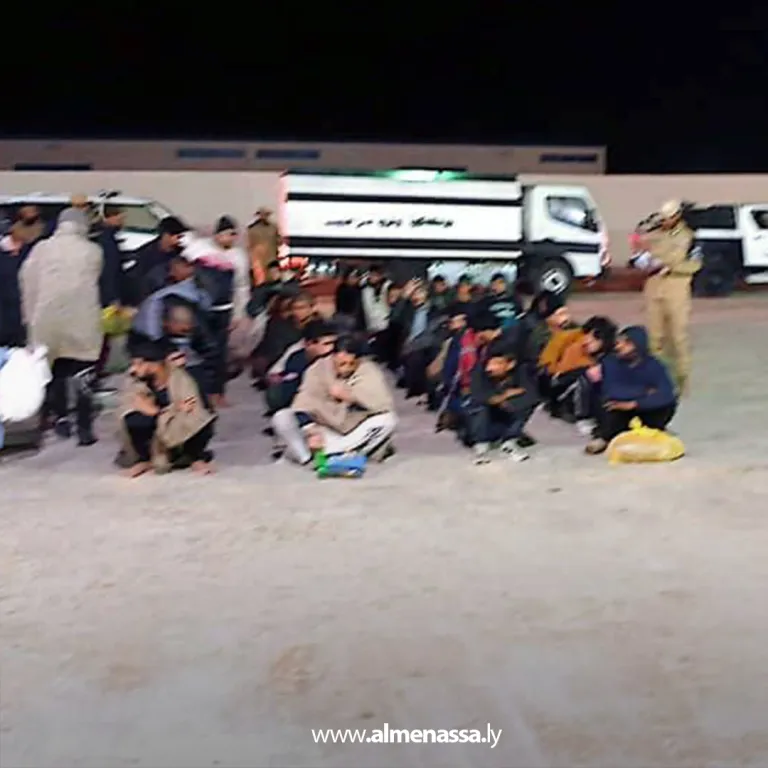 image 65 Transfer of 105 Illegal Migrants from Sirte to Benghazi Ahead of Repatriation