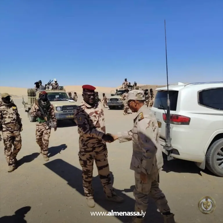 image 7 Libyan-Chadian Military Coordination at "Point 35" to Secure Borders