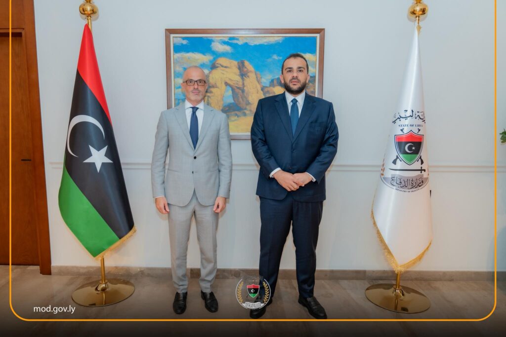 1 17 الزوبي يبحث مع سفير الاتحاد الأوروبي ملفات التعاون الأمني المشترك