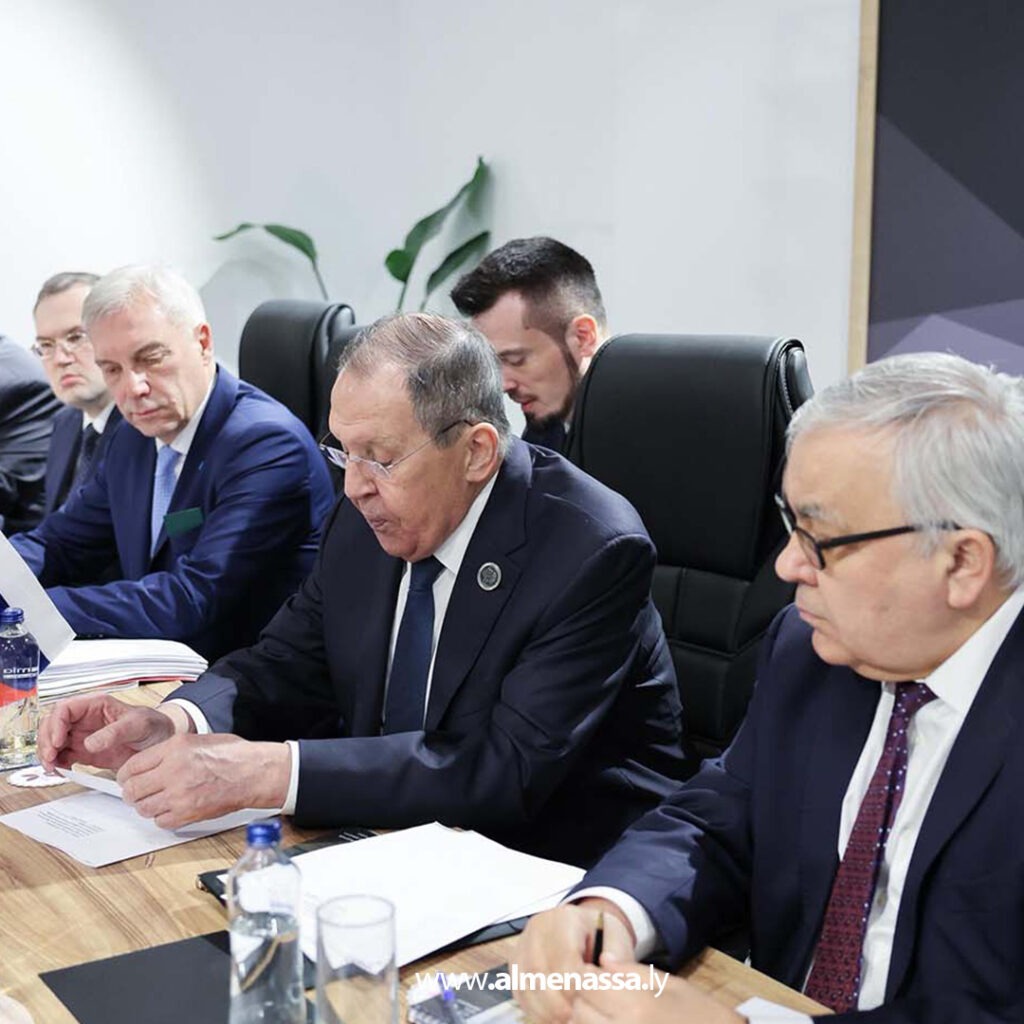 Extra 41 الدبيبة يلتقي لافروف في أنطاليا ويبحثان تعزيز العلاقات الليبية الروسية