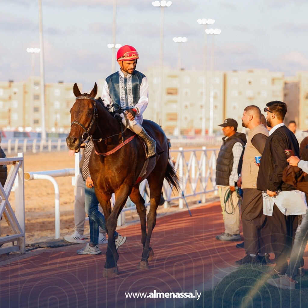 Extra01 11 الجواد “BOTHAR” لإسطبلات أكارم يحرز المركز الثاني في سباقات نادي الوطن التمهيدية