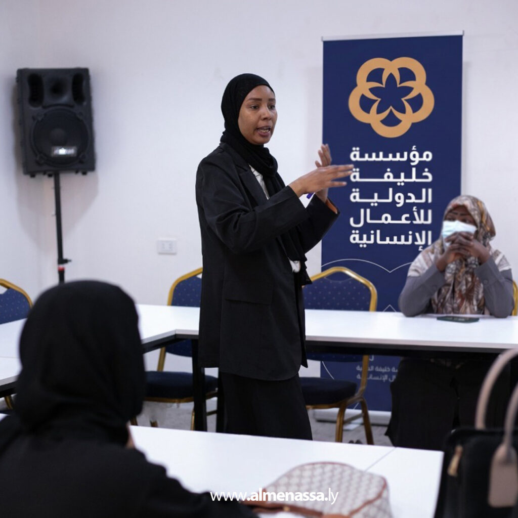 Extra01 9 مؤسسة خليفة والوفاء لفزان تطلقان دورة التمكين الاقتصادي للنساء في سبها