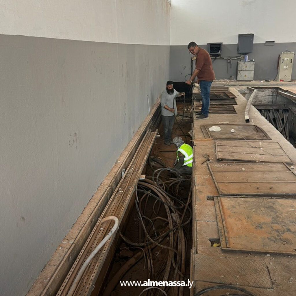 Extra 102.jpg11 102 انطلاق أعمال فنية داخل محطة سيدي منصور الكهربائية لمعالجة واستبدال كوابل