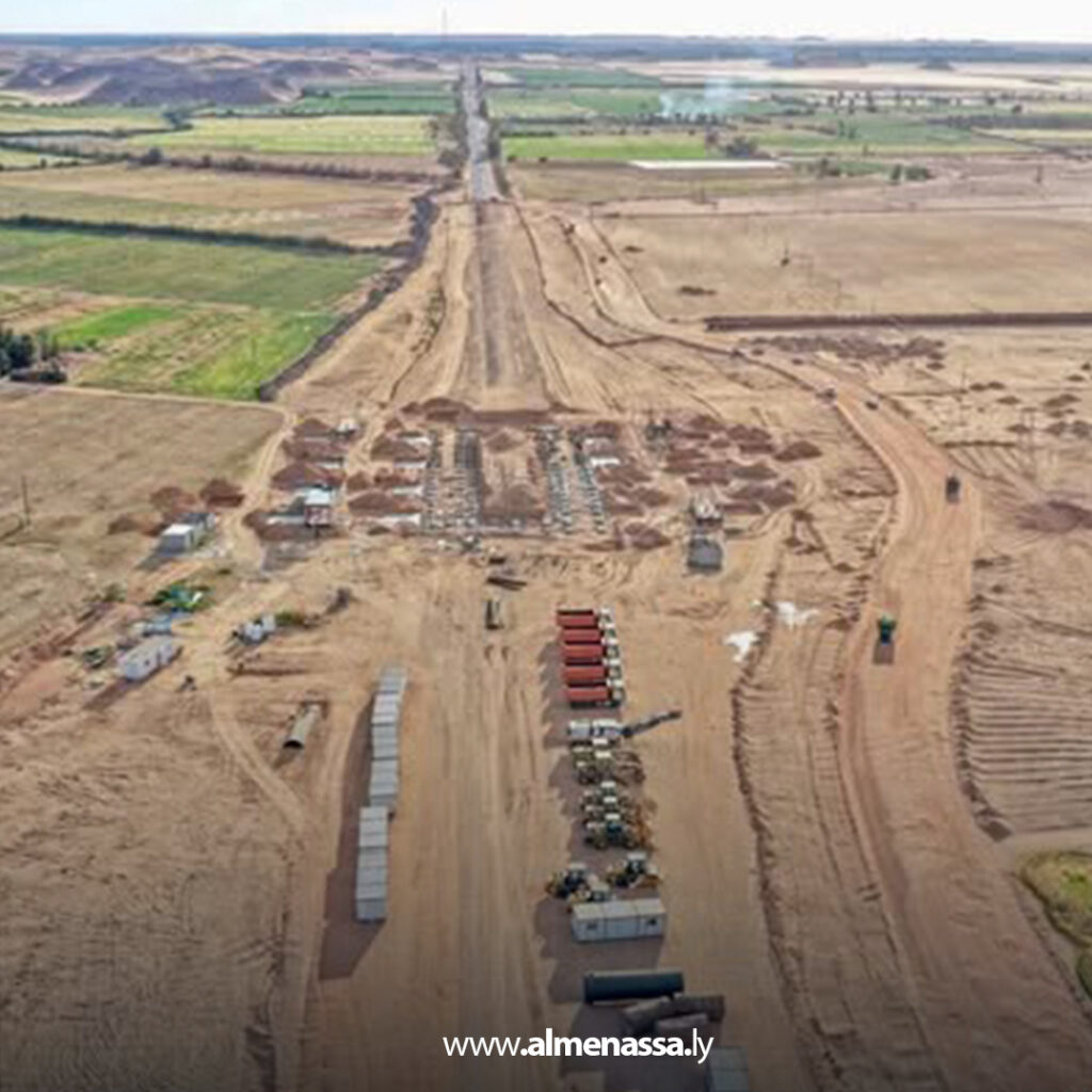 انطلاق تنفيذ بوابة إلكترونية جديدة على طريق سبها – أوباري لتعزيز الأمن والتنظيم 1 Extra 103