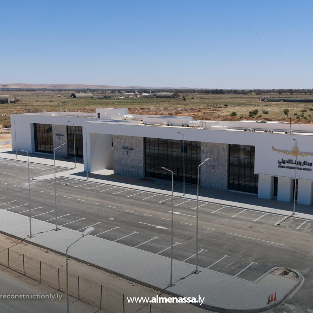 Extra 115.jpg2 115 بنسبة إنجاز وصلت 70 % .. المهندس بالقاسم حفتر يتابع تطوير الصالة الدولية بمطار بنينا