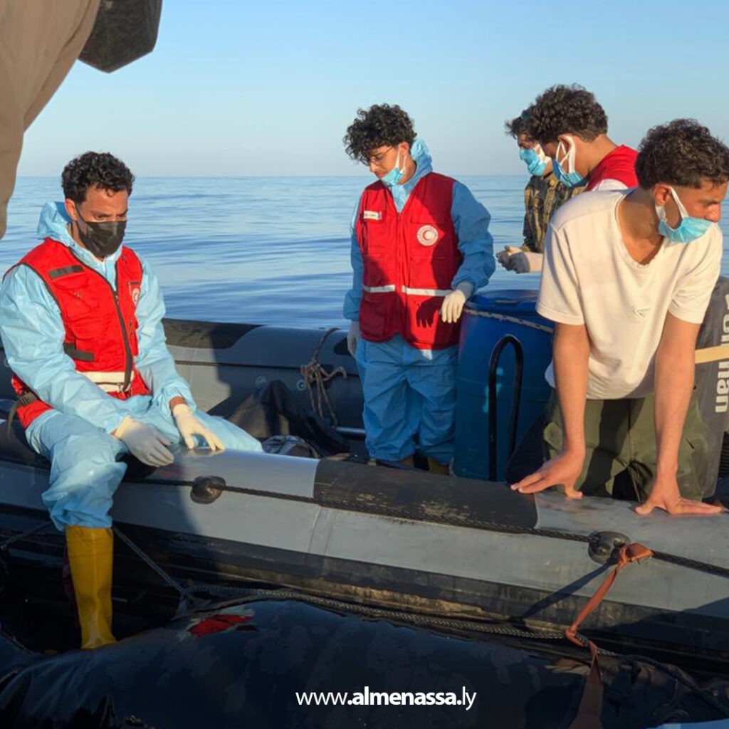 Extra 145.jpg11 145 الهلال الأحمر: إنقاذ 7 أشخاص وانتشال 17 جثمانًا في طبرق