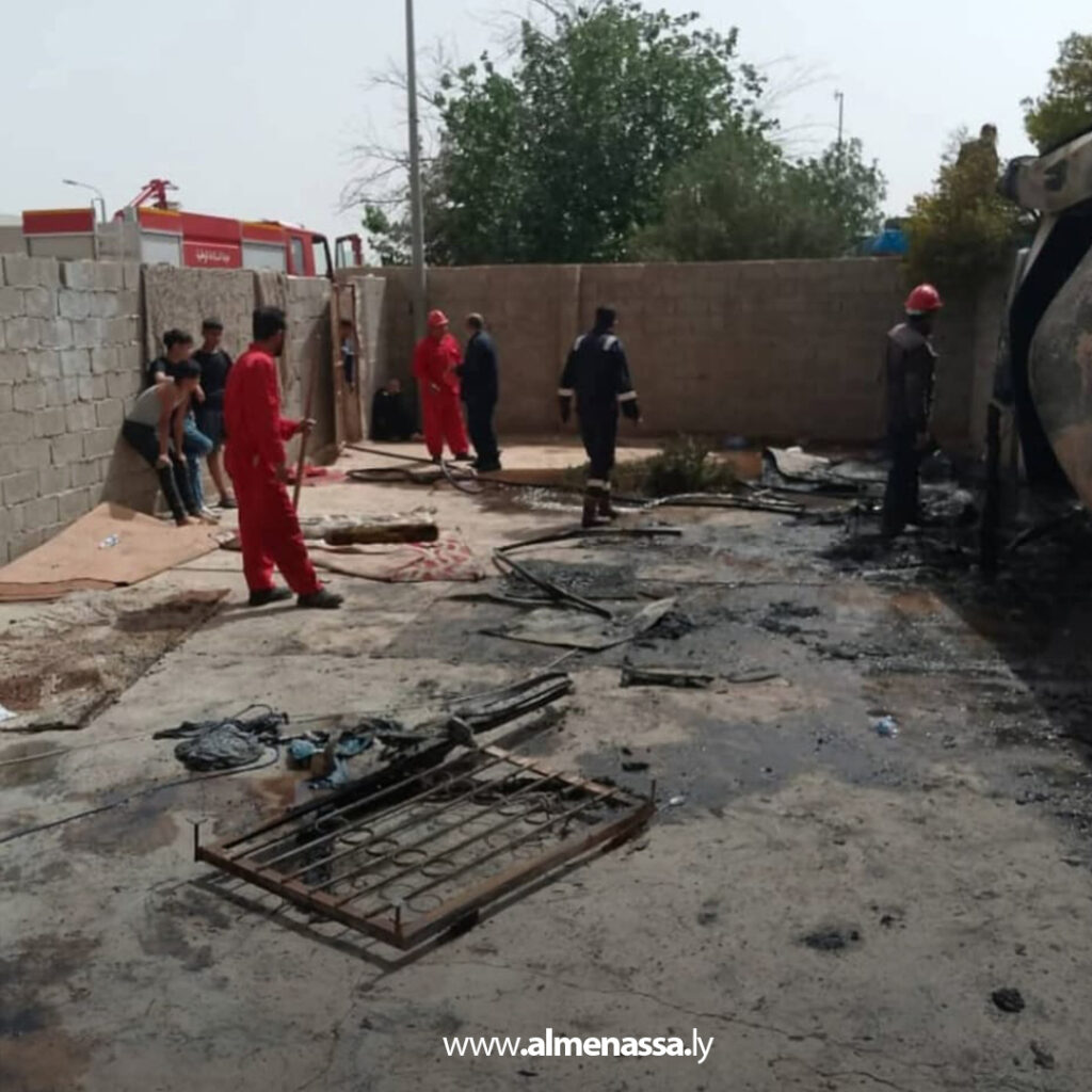 وفاة مواطن وثلاثة من أبنائه في حريق مأساوي بمنطقة السبيعة 1 Extra 153.jpg1 153