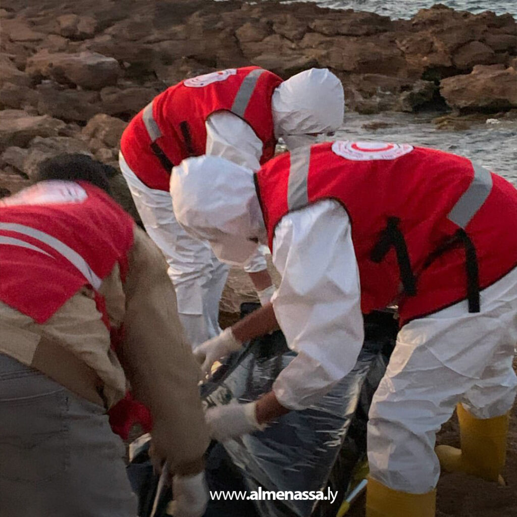 Extra 241 الهلال الأحمر: انتشال جثة في منطقة عين غزالة بالبطنان