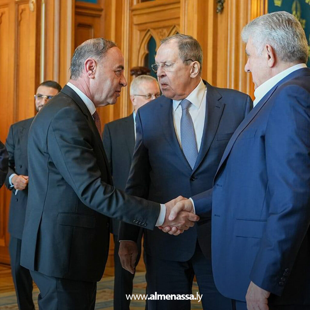 Extra 242.jpg1 242 مباحثات ليبية روسية تبحث التعاون الثنائي وتطورات الملف الليبي ودعم الاستقرار