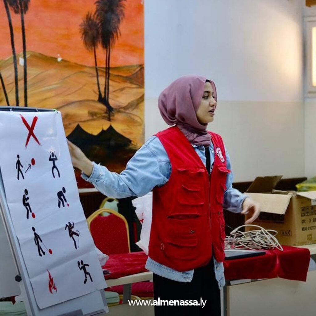 Extra 32.jpg1111 32 مخلفات الحروب في ليبيا.. الهلال الأحمر يرفع وعي الأشبال بمخاطر الأجسام المشبوهة في طرابلس