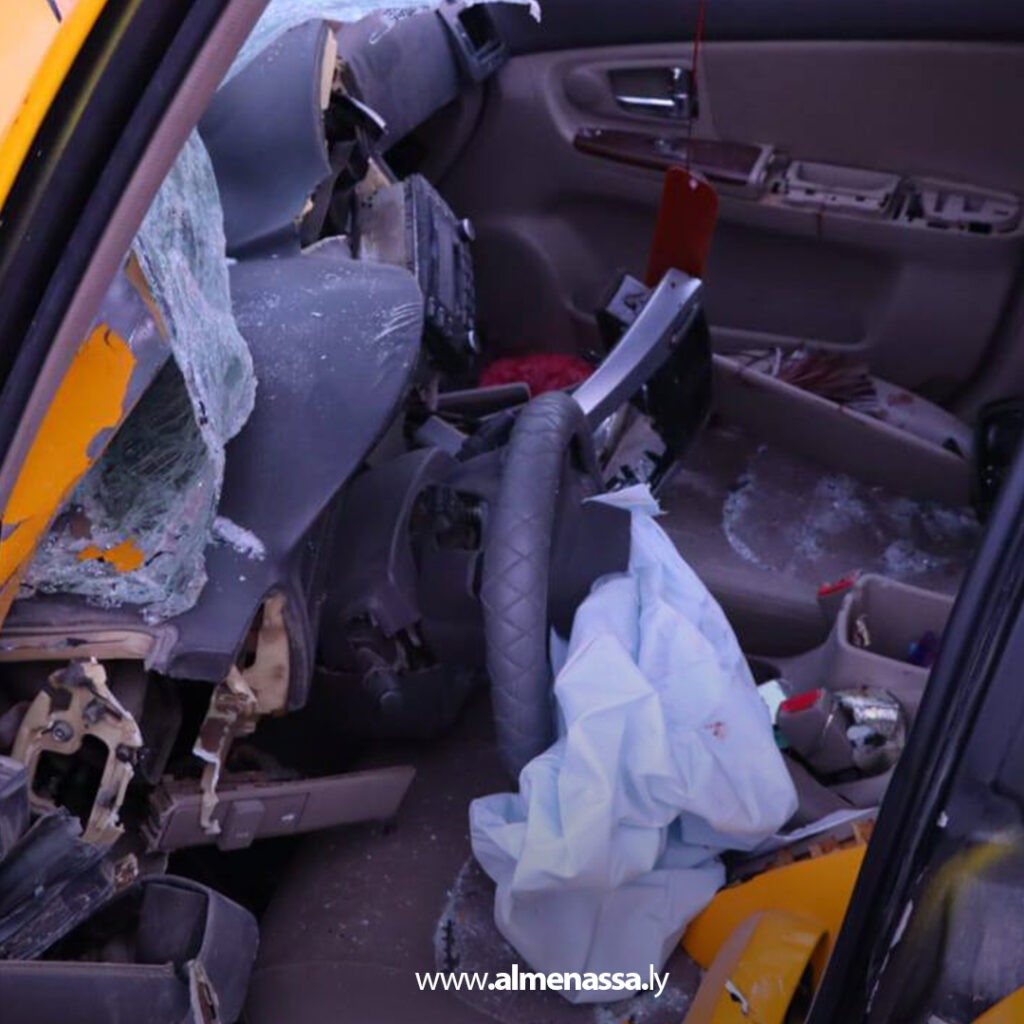 Extra 346.jpg1 346 وفاة امرأة وإصابة آخر بجروح بليغة في حادث مروري بطريق المطار