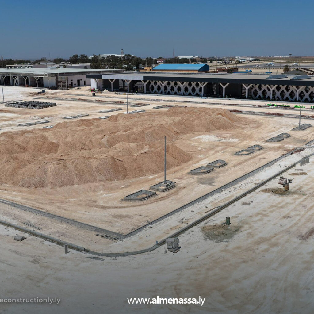 Extra 41.jpg6 41 بنسبة إنجاز وصلت 70 % .. المهندس بالقاسم حفتر يتابع تطوير الصالة الدولية بمطار بنينا