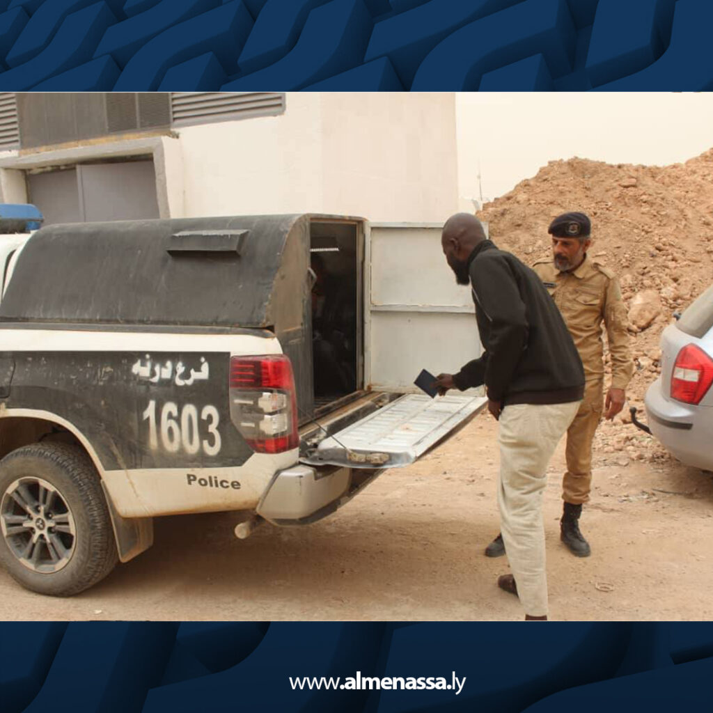 Extra 48.jpg5 48 حملات مكثفة في درنة لضبط المخالفين.. جهاز مكافحة الهجرة يواصل تنفيذ خطته الأمنية