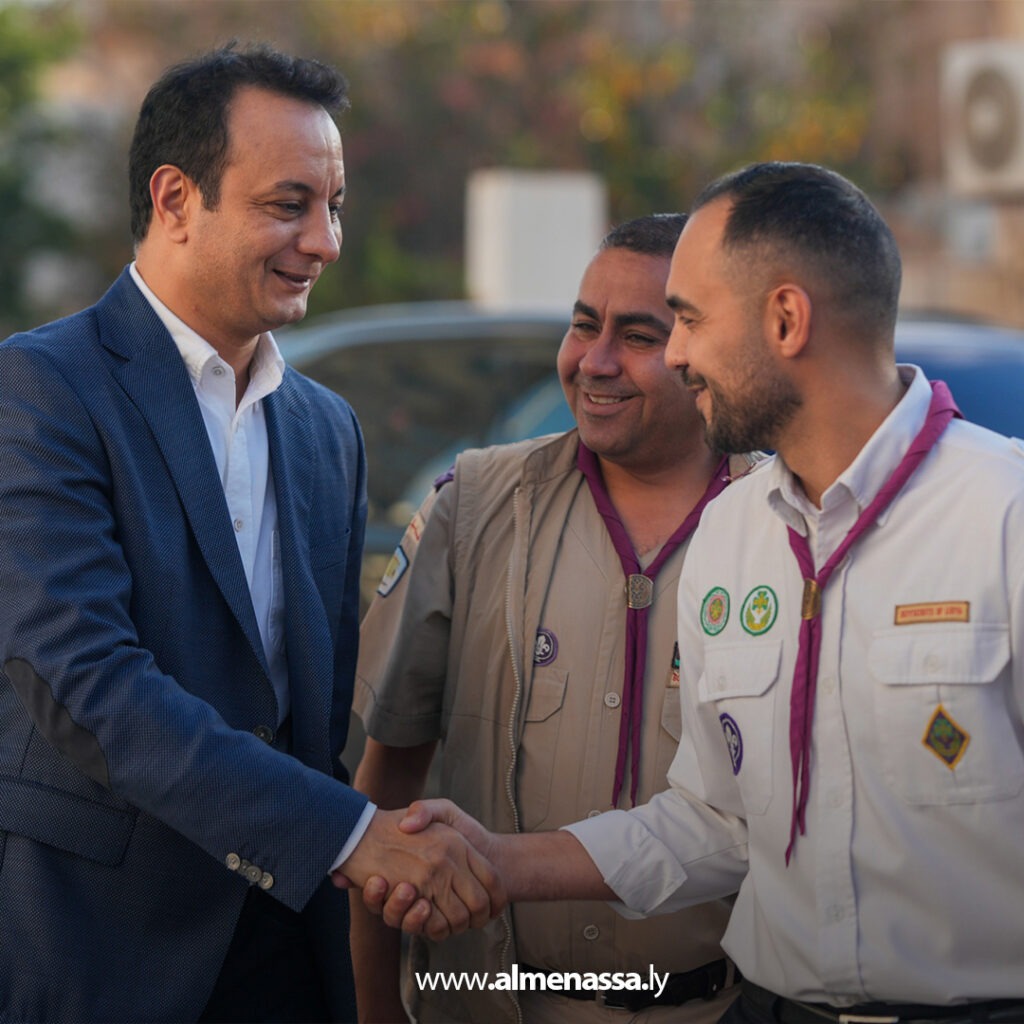 Extra 8.jpg11111 8 المدير العام لصندوق التنمية يزور مفوضية بنغازي للكشافة ويعد بدعم المقر وبيت المرشدات