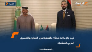 ليبيا والإمارات تبحثان بالقاهرة تعزيز التعاون والتنسيق العربي المشترك