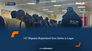 145 Migrants Repatriated from Sabha to Lagos 