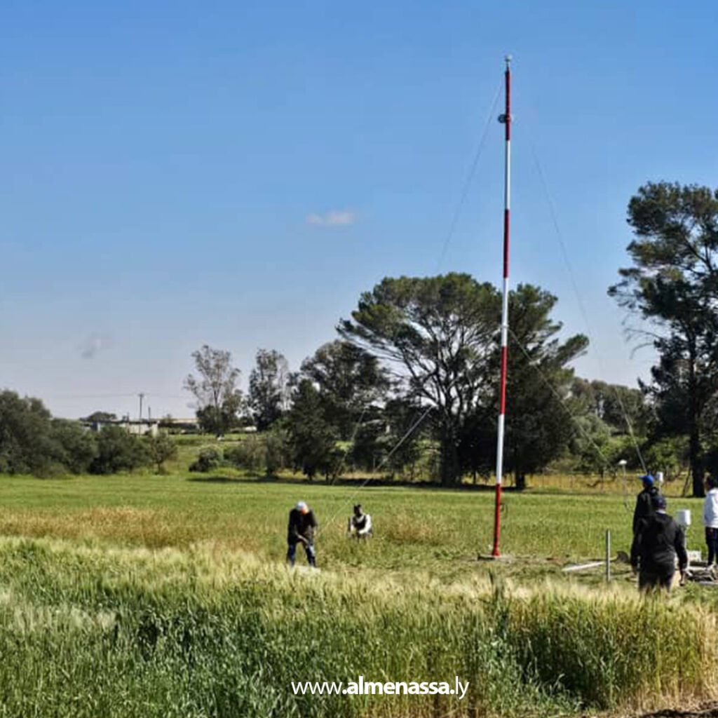 ext Recovered 4.jpg4 4 إطلاق محطة أرصاد جوية آلية متطورة بمحطة الصفصاف البحثية لدعم الدراسات الزراعية