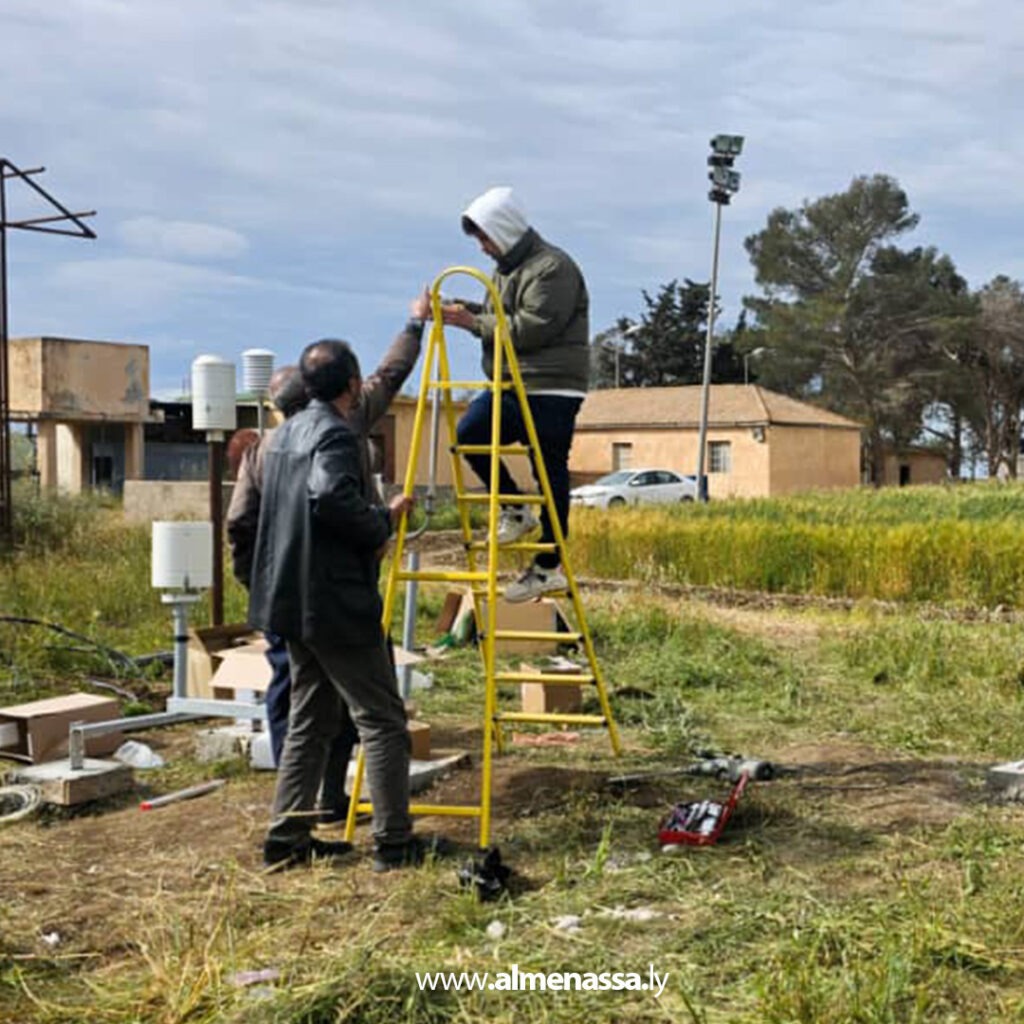 ext Recovered 4.jpg5 4 إطلاق محطة أرصاد جوية آلية متطورة بمحطة الصفصاف البحثية لدعم الدراسات الزراعية