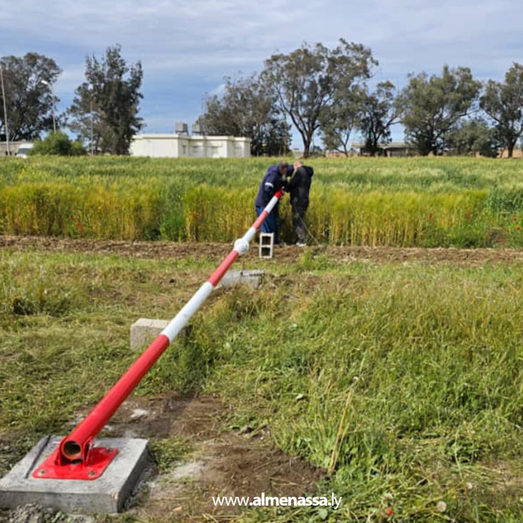 ext Recovered 5.jpg3 5 إطلاق محطة أرصاد جوية آلية متطورة بمحطة الصفصاف البحثية لدعم الدراسات الزراعية