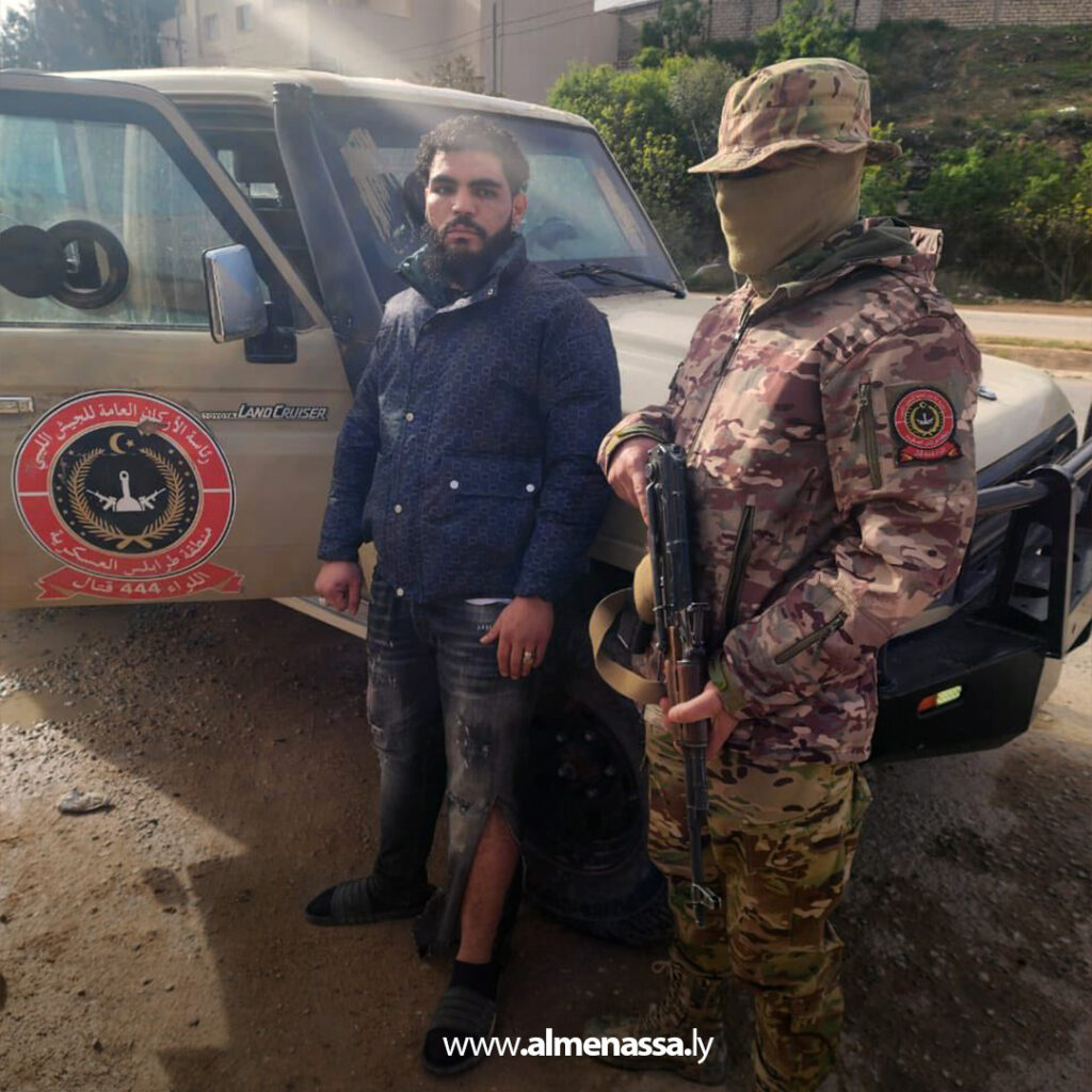 اللواء 444 قتال يوقف مطلق النار العشوائي في غريان بعد حادث دام 1 extra Recovered اللواء 444 قتال يوقف مطلق النار العشوائي في غريان بعد حادث دام