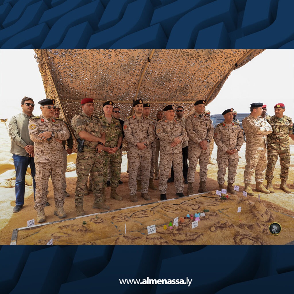 extra Recovered 33 الفريق أول ركن خالد حفتر يتابع تدريبات منتسبي القوات المسلحة الليبية في الأردن