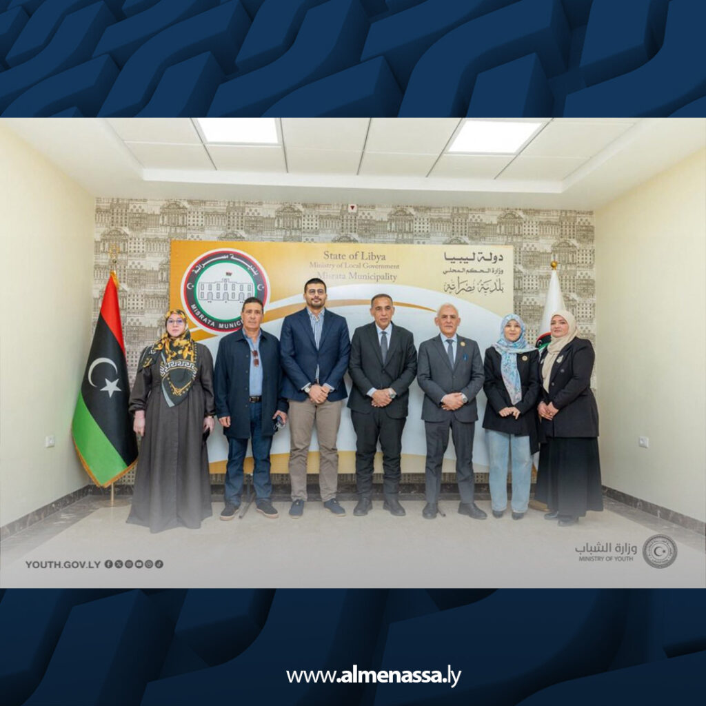 وزير الشباب يزور مصراتة لمتابعة البرامج والمشروعات الشبابية بالمنطقة الوسطى 3 extra Recovered 5.jpg4 5 وزير الشباب يزور مصراتة لمتابعة البرامج والمشروعات الشبابية بالمنطقة الوسطى