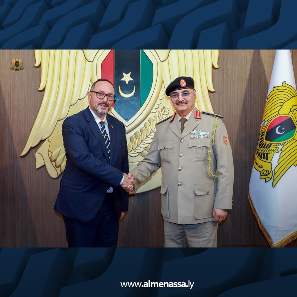 extra Recovered 61.jpg2 61 القائد العام يبحث مع سفير جمهورية مالطا التعاون في المجال الأمني