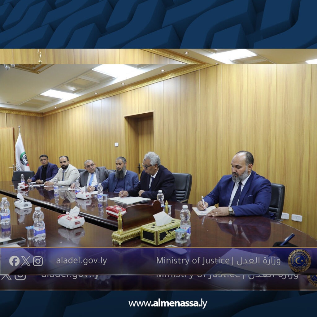 وزيرة العدل تتابع سير العمل بديوان الوزارة لمتابعة الخطة التشغيلية للربع الأول من 2026 4 extra Recovered 9.jpg5 9