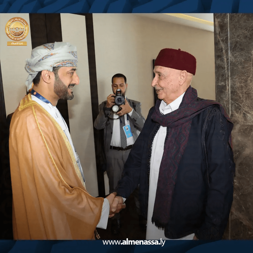 image 73 Aguila Saleh Discusses Position Coordination and Libyan Stability with Arab Parliament Speaker in Istanbul