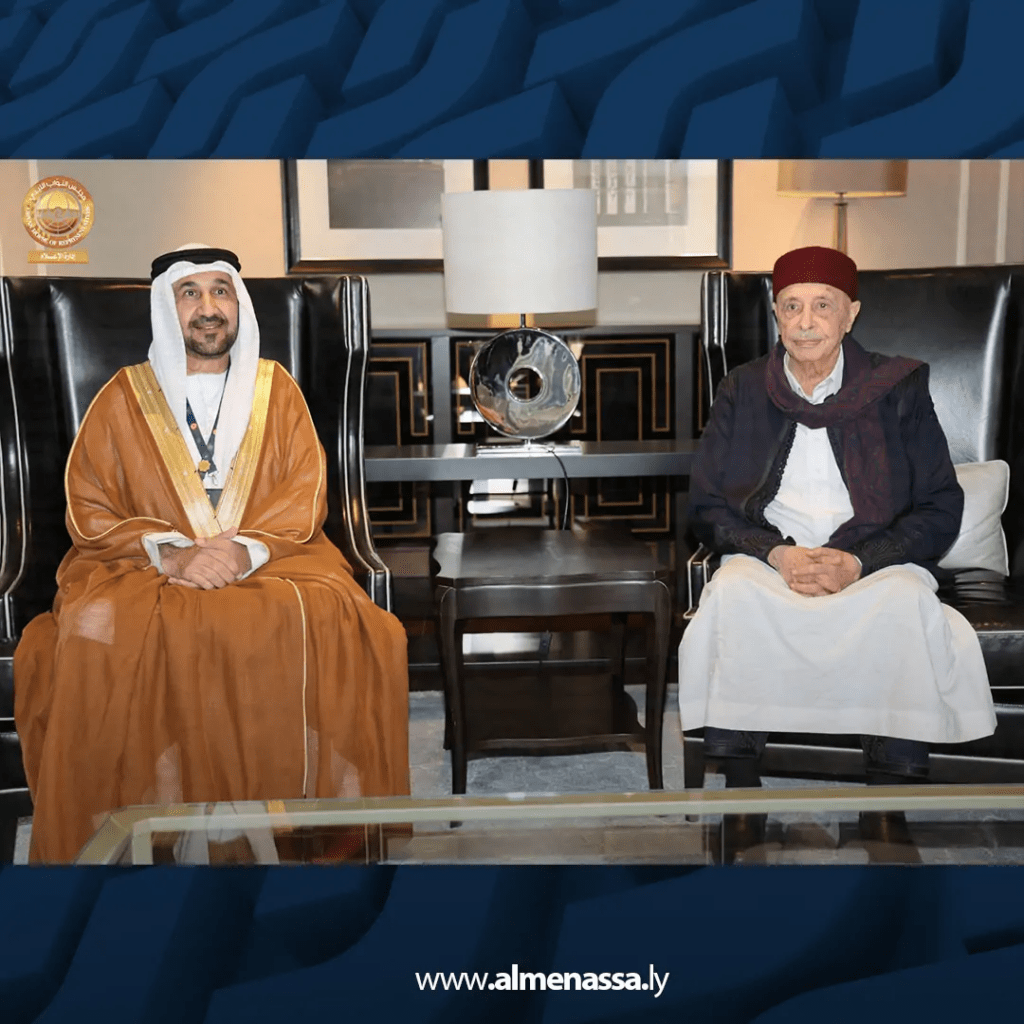 image 75 Aguila Saleh Discusses Position Coordination and Libyan Stability with Arab Parliament Speaker in Istanbul