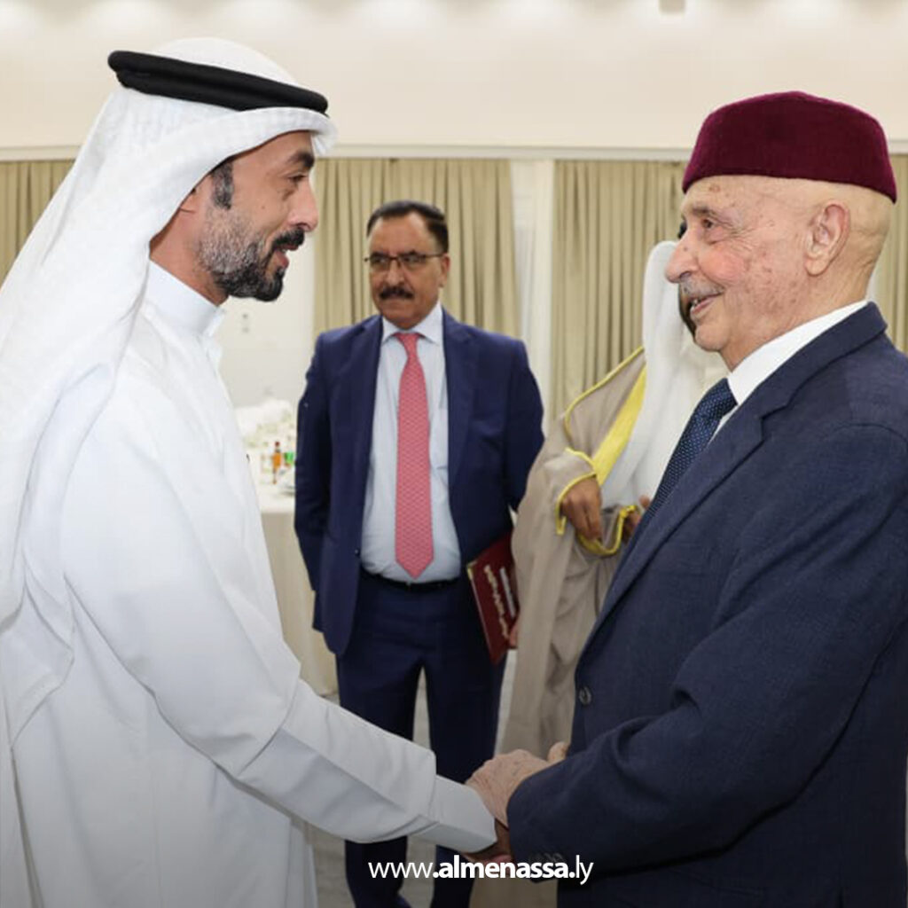 01 3 عقيلة صالح والحجيلان والشوابكة يبحثون ترتيبات مؤتمر برلماني آسيوي أفريقي ببنغازي