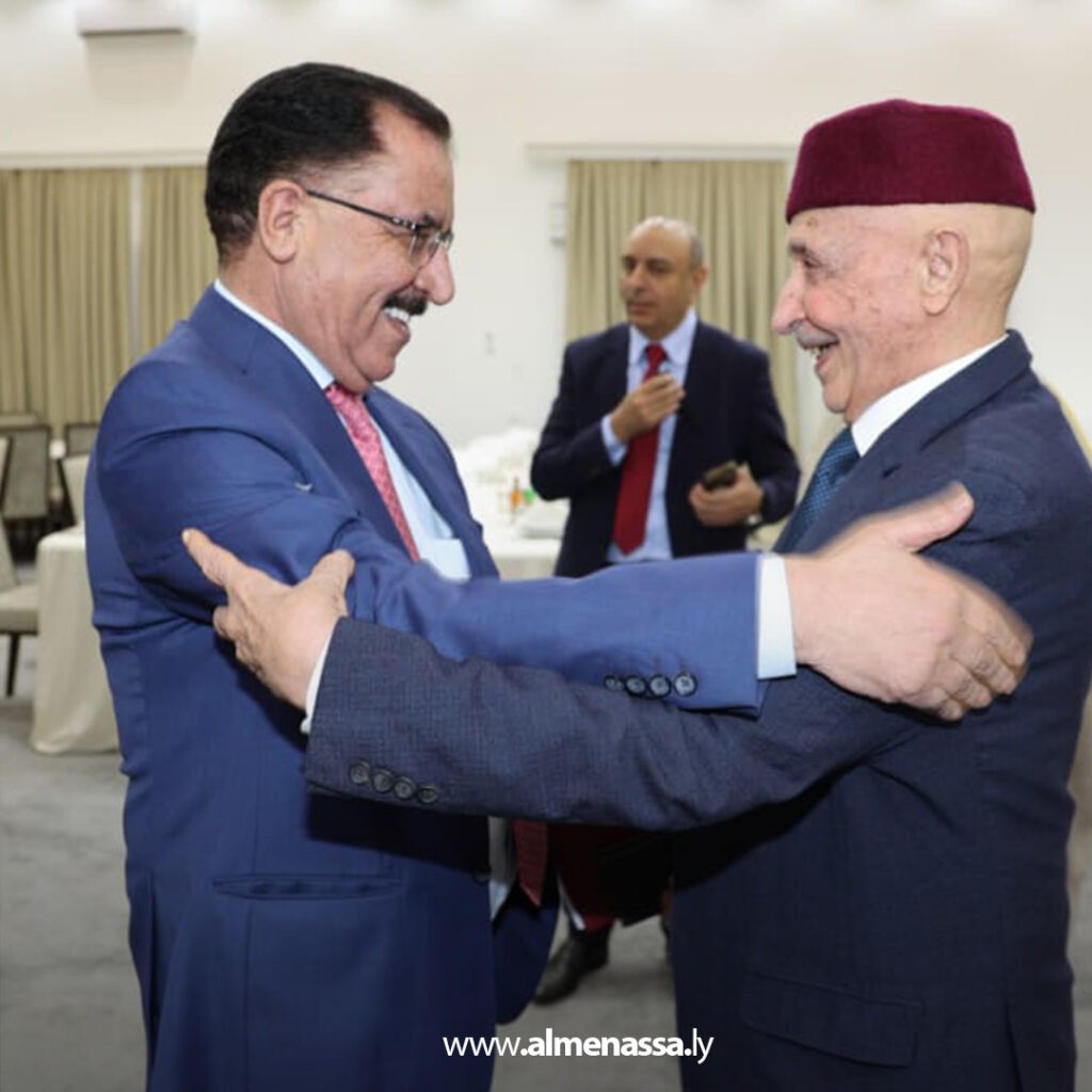 010 عقيلة صالح والحجيلان والشوابكة يبحثون ترتيبات مؤتمر برلماني آسيوي أفريقي ببنغازي