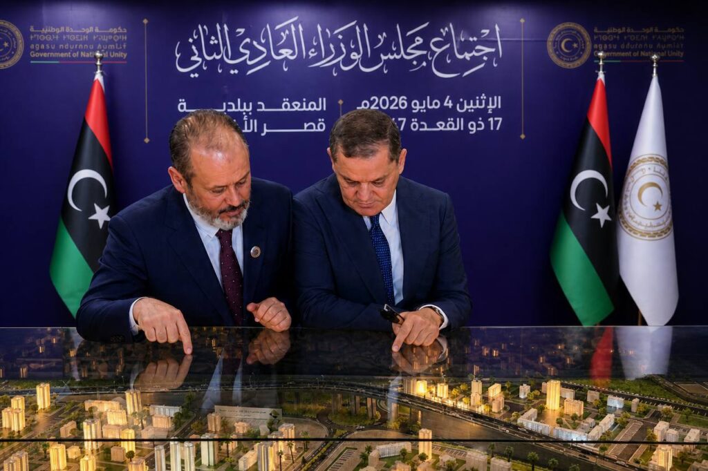 1 4 وزير الإسكان يعرض مستجدات مشروع الدائري الثالث على الدبيبة