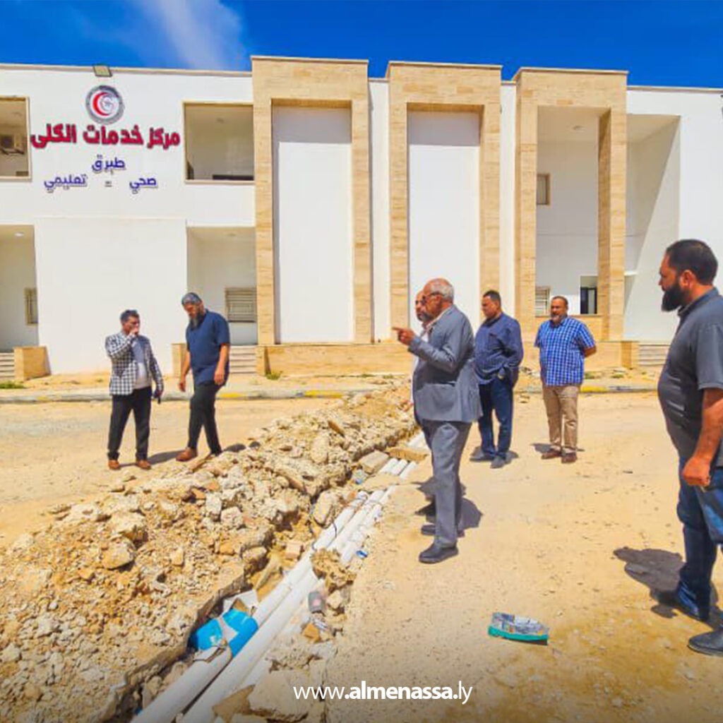 Extra 12.jpg2 12 جولة ميدانية داخل مركز خدمات الكلى بطبرق لمتابعة التجهيزات ونسب الإنجاز بالمشروع الطبي