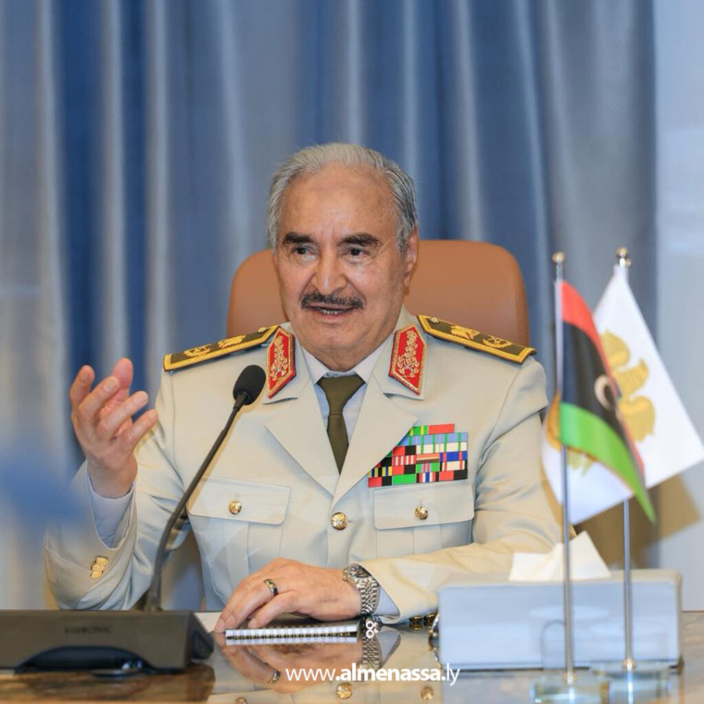Extra 24.jpg5 24 القائد العام والمبعوثة الأممية يناقشان المساعي الرامية إلى توحيد المؤسسات