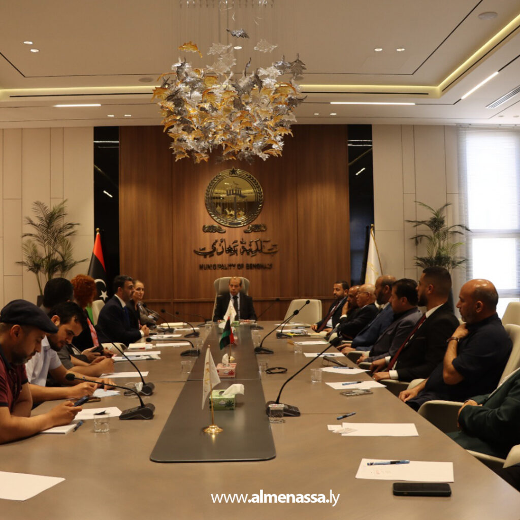 Extra 26.jpg3 26 بلدية بنغازي تبحث مع المؤسسة الألمانية للتعاون الدولي (GIZ) تعزيز سبل التعاون المختلفة